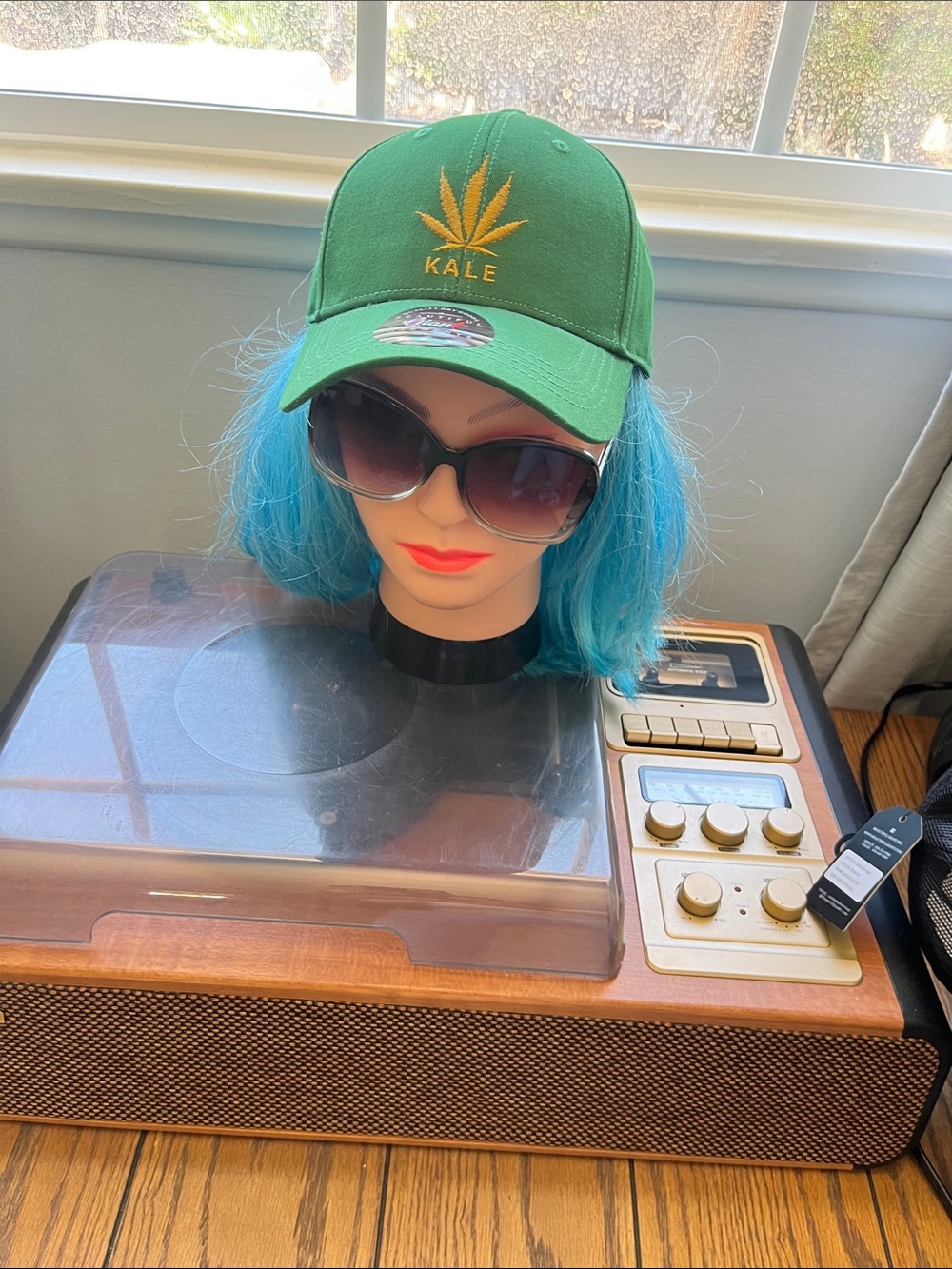 Green KALE Embroidered Baseball Cap